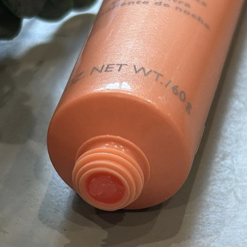 Mary Kay Private Spa Extra Emollient Night Cream 2.1 oz Peach Colored Tube‎